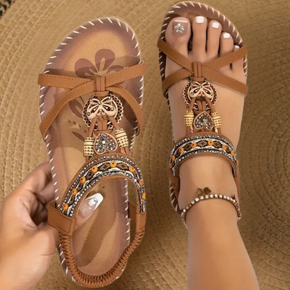 Nada - Ortopediska Sandaler i Ibiza-stil för Komfort & Elegans