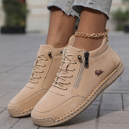 Mila - Bekväma ortopediska Sneakers + Blixtlås