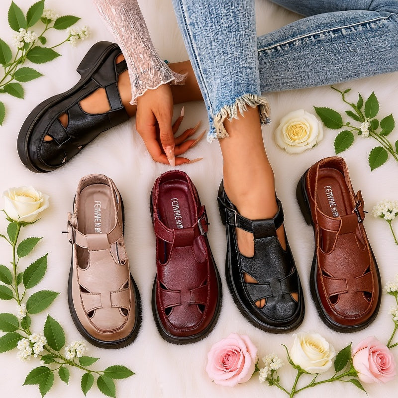 Laura - Bekväma Sommarsandaler med elegant komfort
