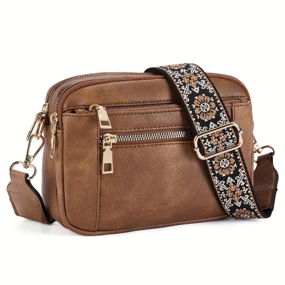 Caliara - veganskt läder crossbody-väska