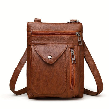 Caliara - veganskt läder crossbody-axelväska