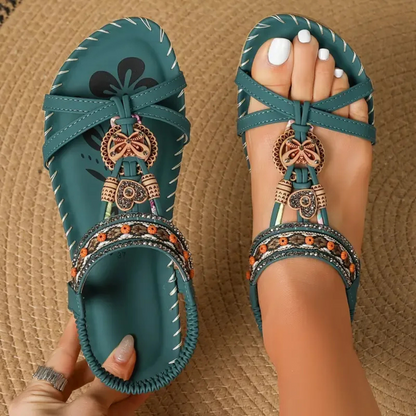 Nada - Ortopediska Sandaler i Ibiza-stil för Komfort & Elegans