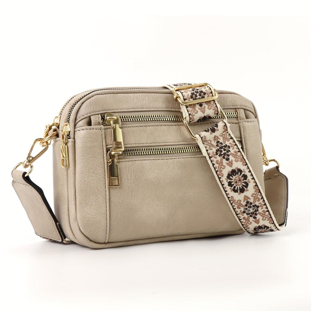 Caliara - veganskt läder crossbody-väska