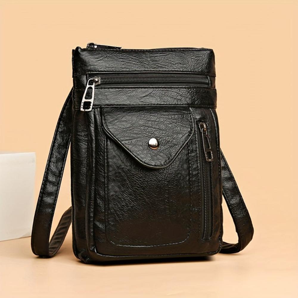 Caliara - veganskt läder crossbody-axelväska