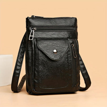 Caliara - veganskt läder crossbody-axelväska
