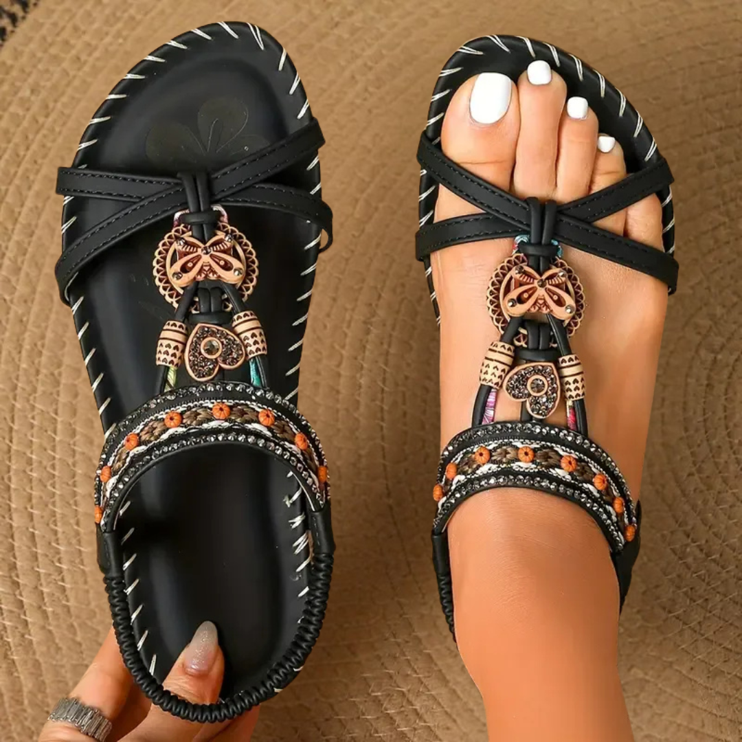 Nada - Ortopediska Sandaler i Ibiza-stil för Komfort & Elegans