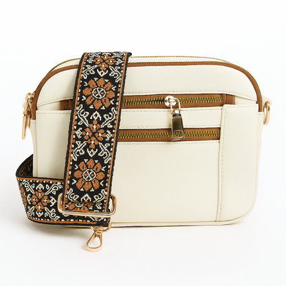 Caliara - veganskt läder crossbody-väska
