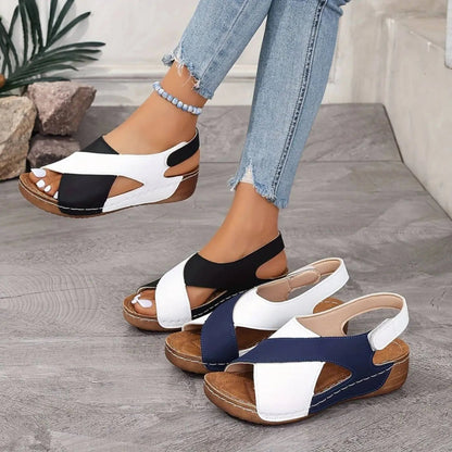 Nicole - Ortopediska Sandaler med öppen tå