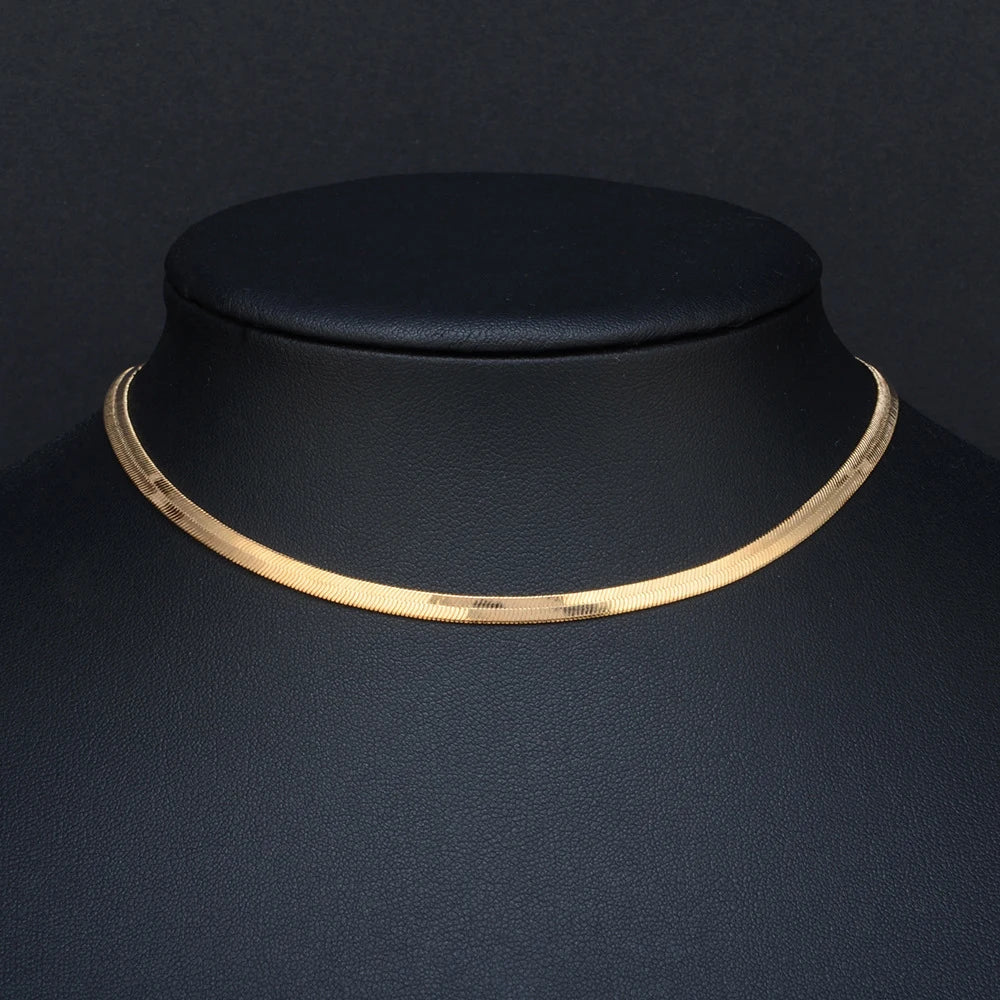 Caliara - platt kedja choker
