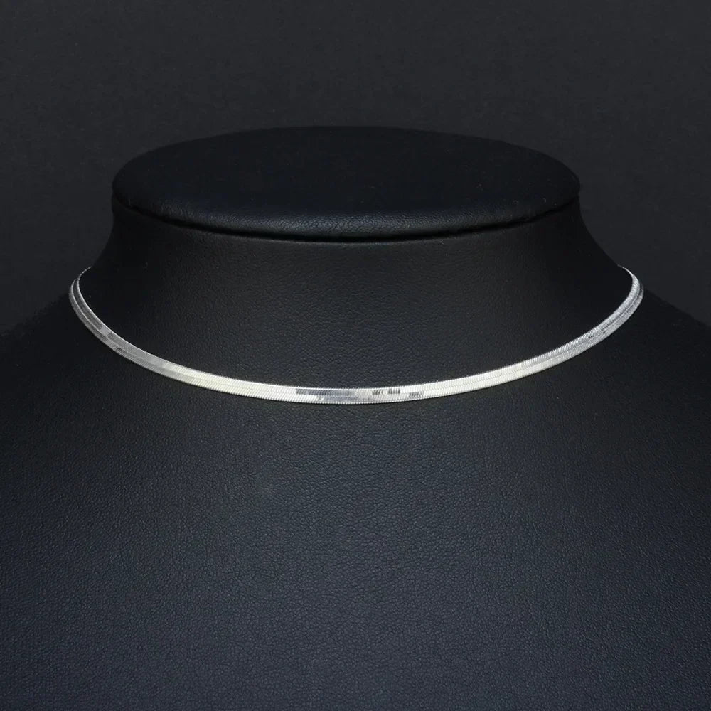 Caliara - platt kedja choker