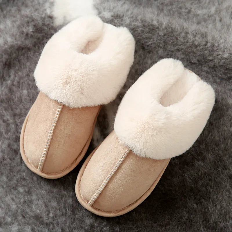 Cozy-Slides - Varma och bekväma fleecetofflor