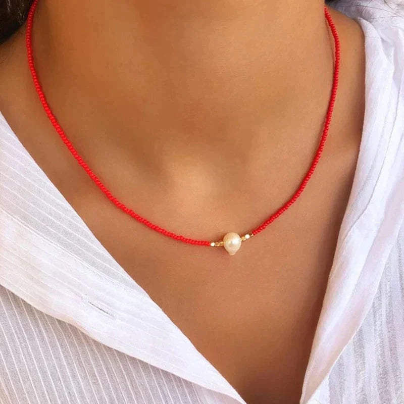 Caliara - pärlprydd choker