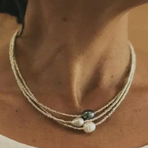 Caliara - Pärlchokerhalsband