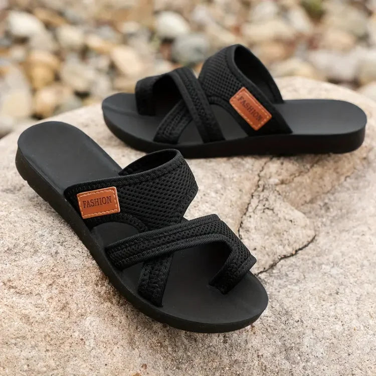 Dam Ortopediska Hallux-Lättnad Slide Sandaler