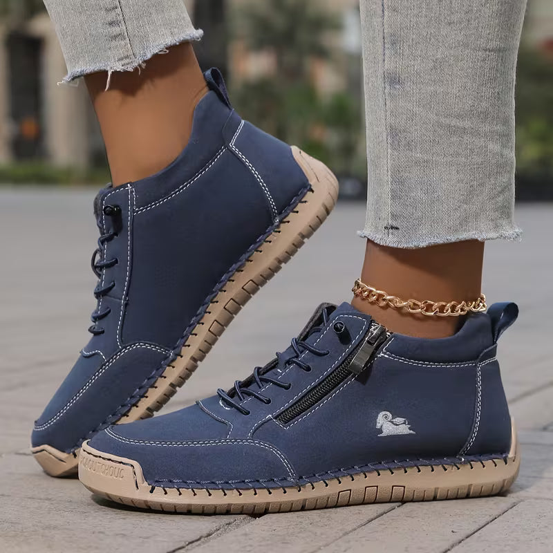 Mila - Bekväma ortopediska Sneakers + Blixtlås