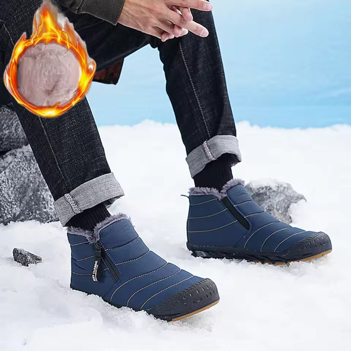 Arktis Ortopediska Vinter-Snöstövlar