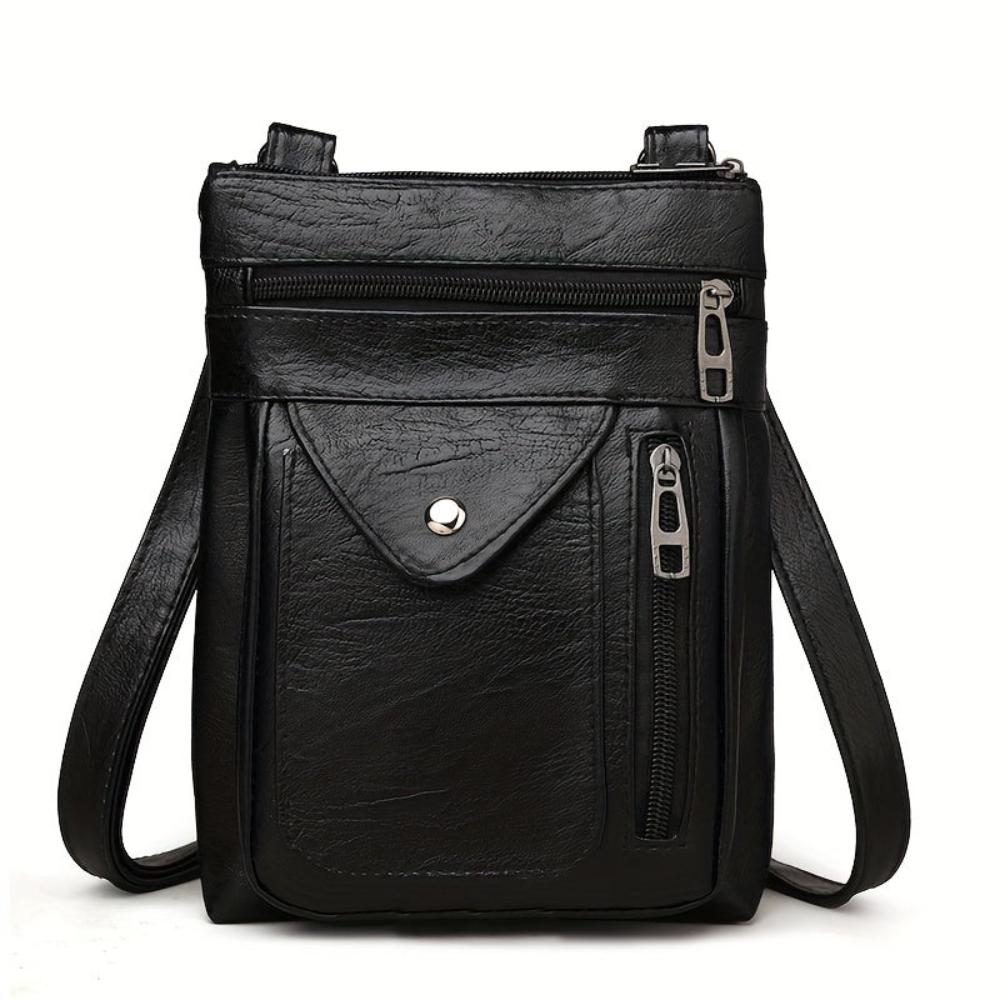 Caliara - veganskt läder crossbody-axelväska