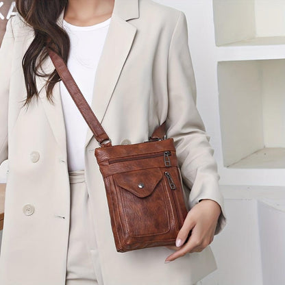 Caliara - veganskt läder crossbody-axelväska