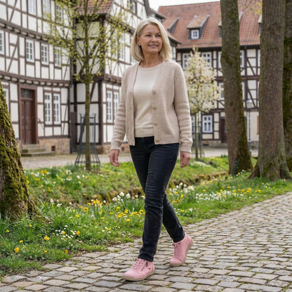 Mila - Bekväma ortopediska Sneakers + Blixtlås