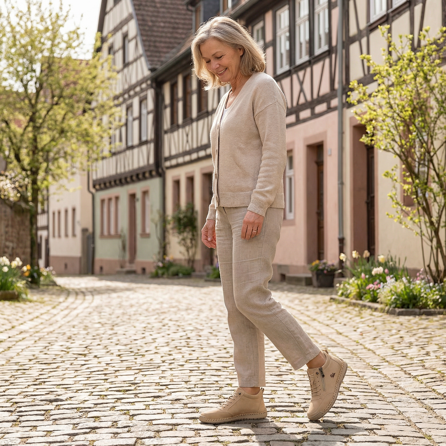 Mila - Bekväma ortopediska Sneakers + Blixtlås