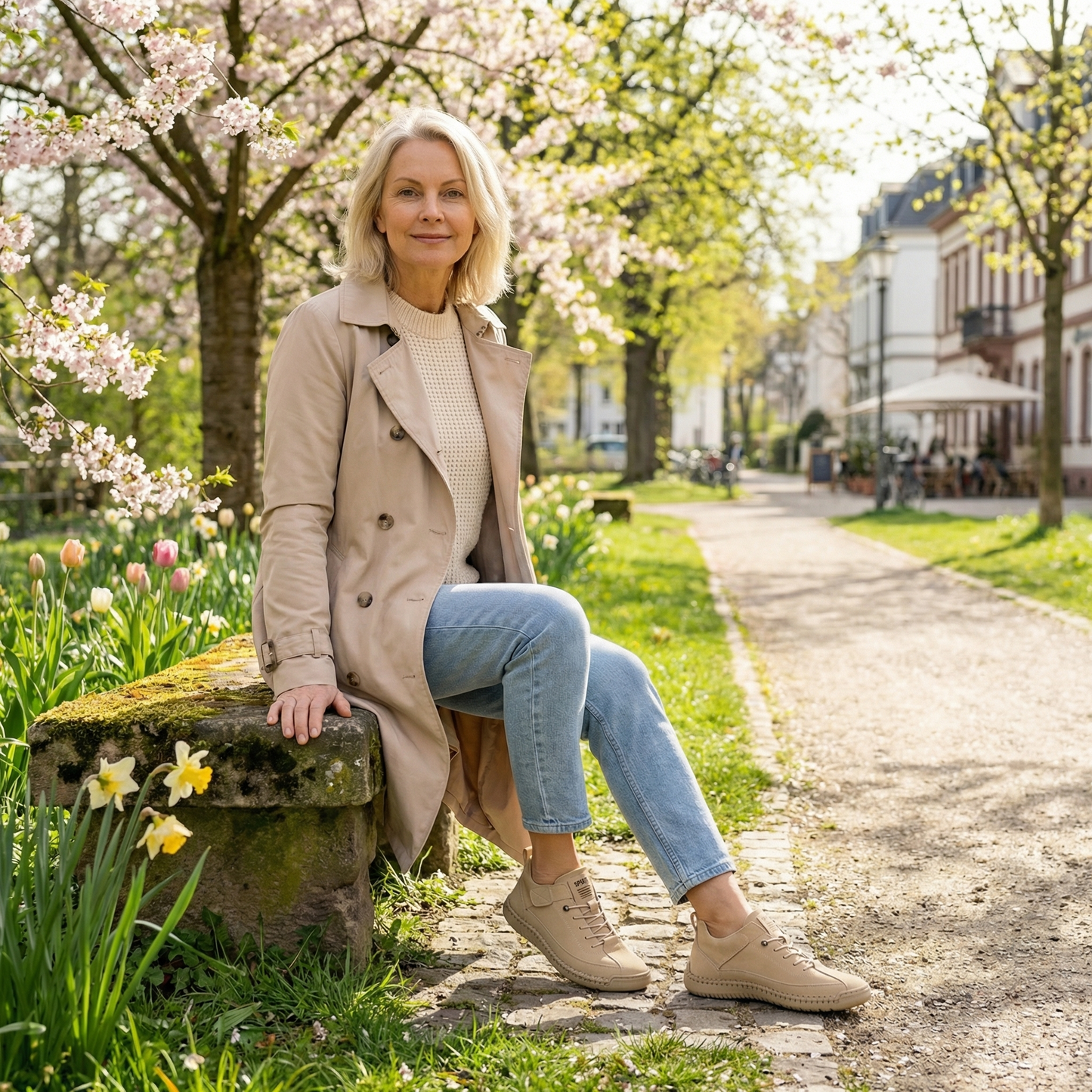Mia - Bekväma & Smärtfria Ortopediska Sneakers