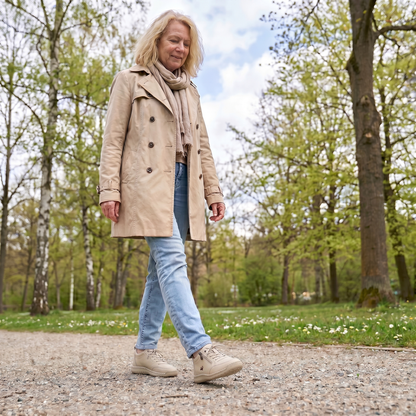 Mila - Bekväma ortopediska Sneakers + Blixtlås