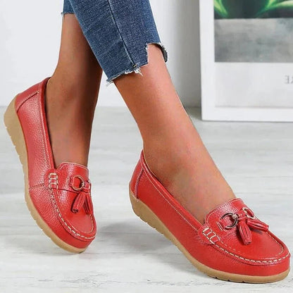 Dam Ortopediska Tofsel Slip-On Komfort Loafers