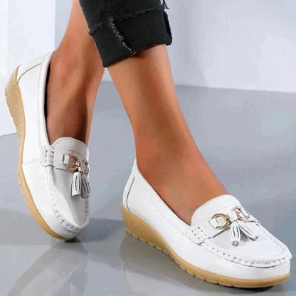 Dam Ortopediska Tofsel Slip-On Komfort Loafers