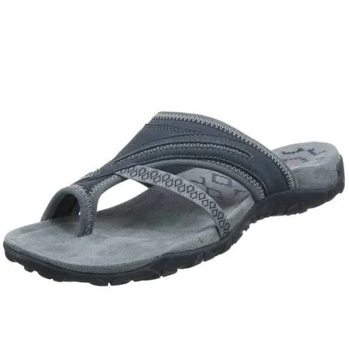 Dam Ortopediska Tångsandaler Valvsstöd Slip-On