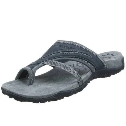 Dam Ortopediska Tångsandaler Valvsstöd Slip-On