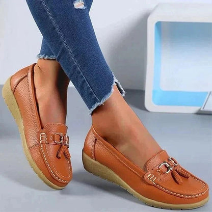Dam Ortopediska Tofsel Slip-On Komfort Loafers