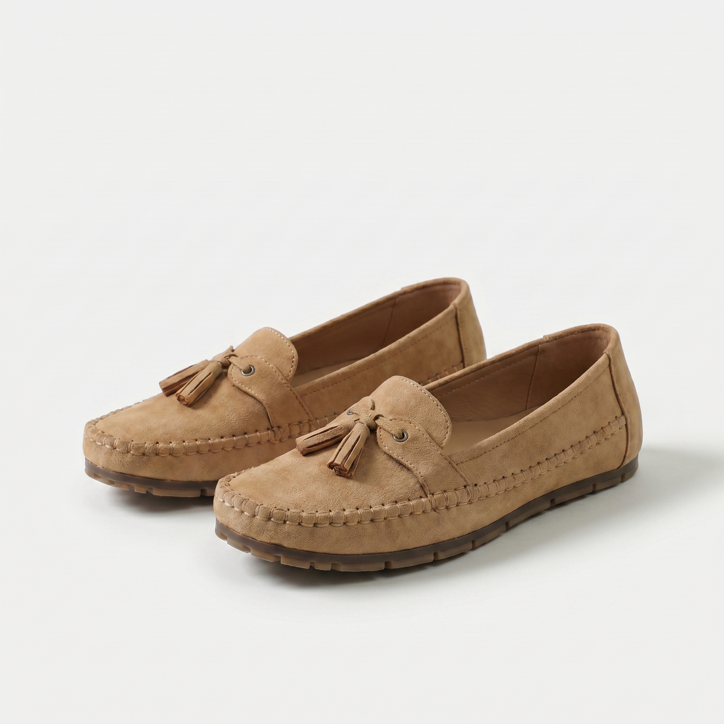 Nadine - Klassiska Loafers med Tofs-detalj