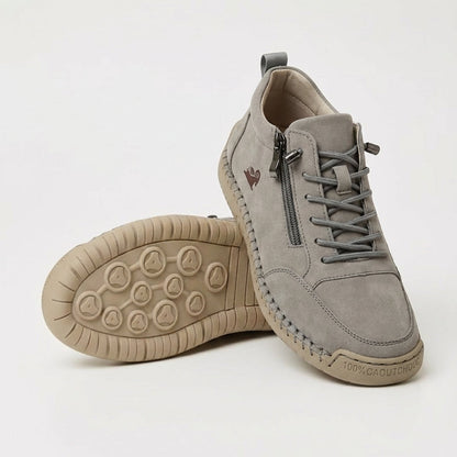 Mila - Bekväma ortopediska Sneakers + Blixtlås