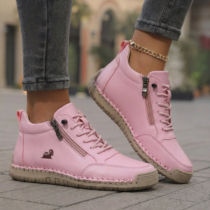 Mila - Bekväma ortopediska Sneakers + Blixtlås