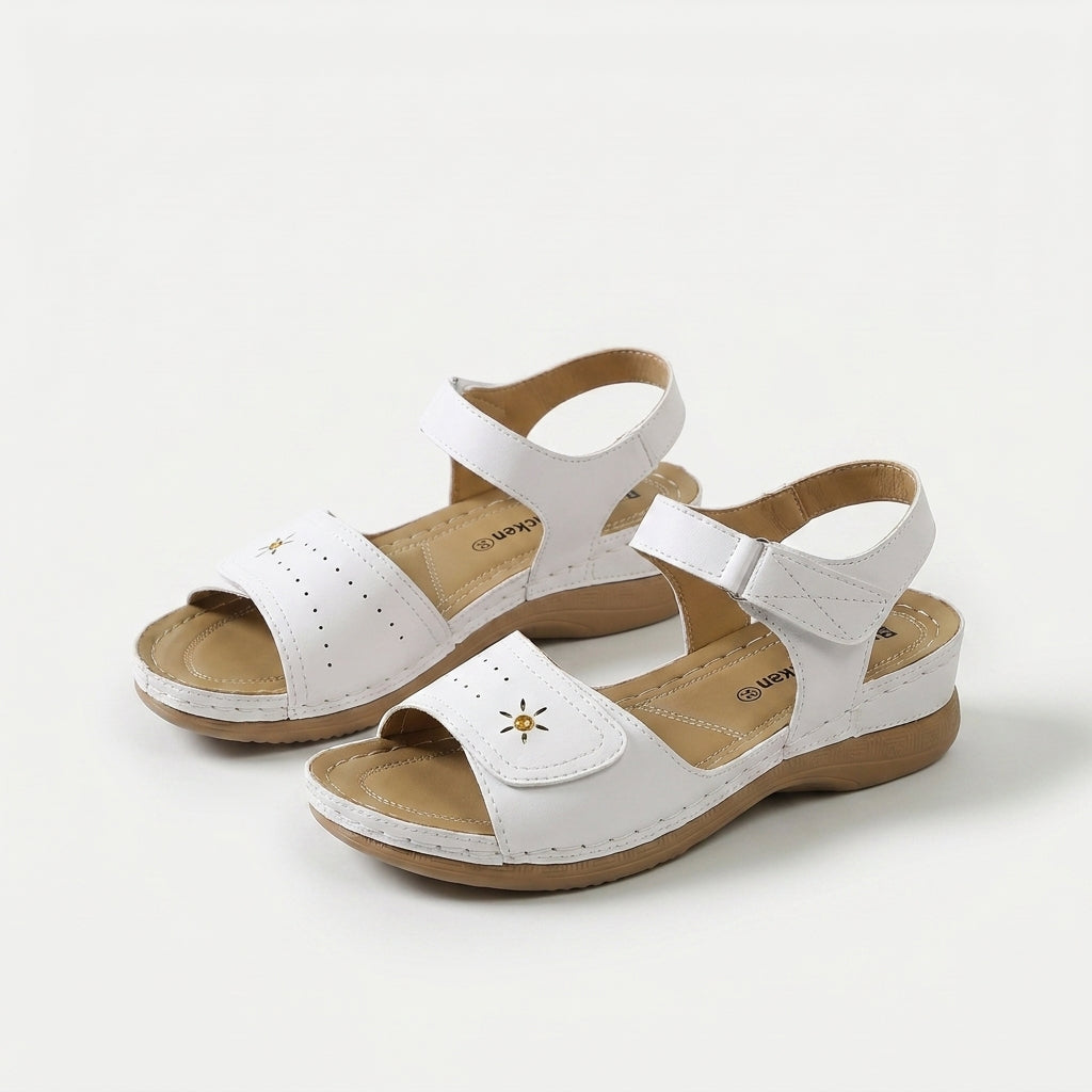 Liana - Lätt Sommarsandal med kardborrejustering