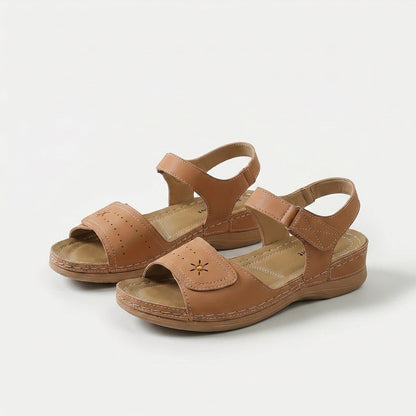 Liana - Lätt Sommarsandal med kardborrejustering