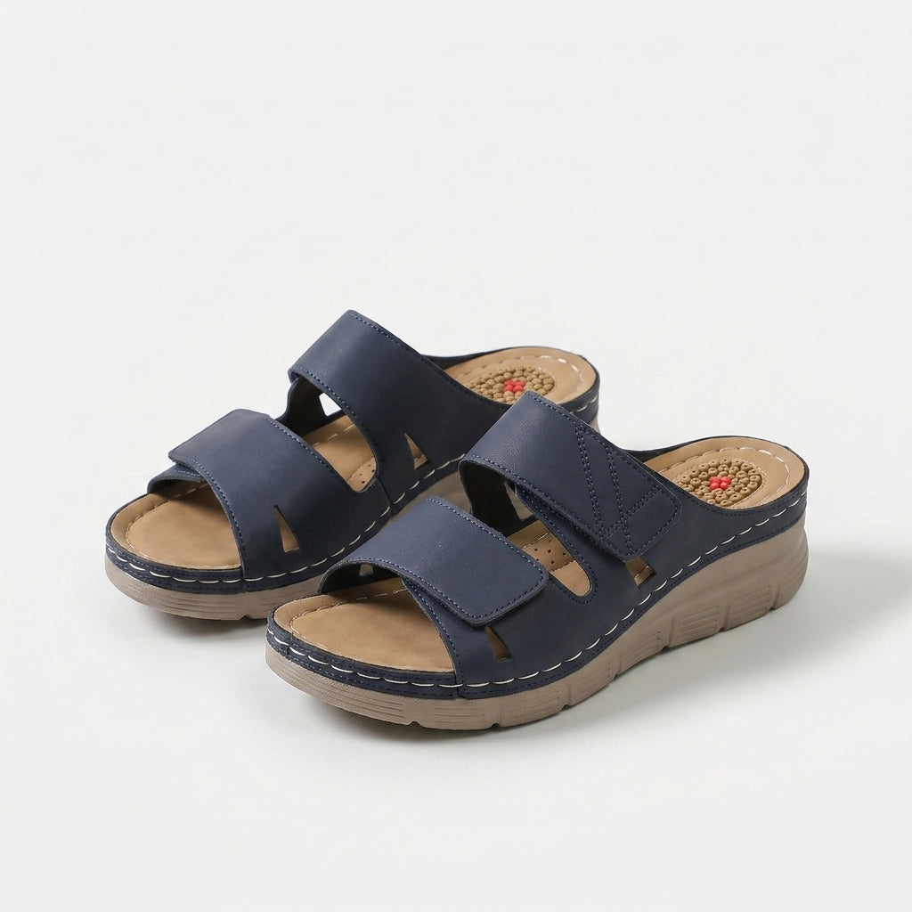 Dalia - Komfortsandal med massage-fotbädd
